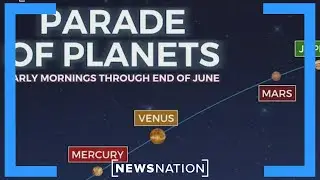Here&rsquo;s the best time to see 5 planets align in a rare parade this week | Morning in America