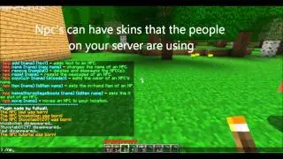Minecraft Plugins: Citizens: NPC Tutorial