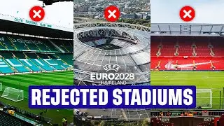 ОТКЛОНЕНО! НЕВЫБРАННЫЕ стадионы ЕВРО-2028