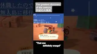 【Animal Crossing/あつ森】君は本当にかしこいね🍊【#1】