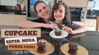 Cupcake de chocolate!