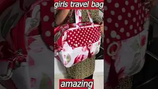 girls travelling bag 👜💡 #shorts #handmade #fashion  👜👜