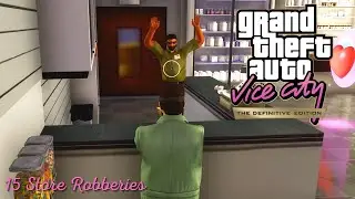 GTA Vice City: The Definitive Edition (PC) - 15 Store Robberies