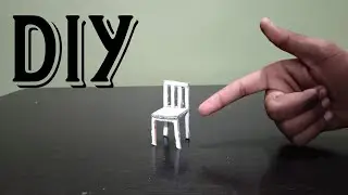 How to make small cardboard chair | DIY |