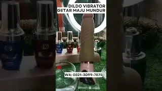 Alat Bantu Sex Toys Wanita Dildo Penis Getar Maju Mundur Vibrator Colmek Masturbasi Mainan