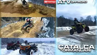 Can-Am Outlander 1000R ile Çatalca Dağlarında Kar & Çamur Savaşı | Renegade, Polaris, AODES