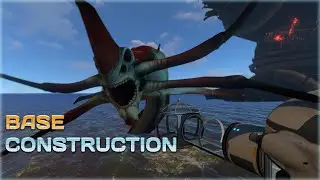 Subnautica Base Construction: Reaper Leviathan Observatory (Crash Zone)