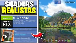 Prob&eacute; los SHADERS mas REALISTAS De Craftsman! *shaders rtx