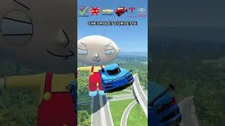 Cars vs Stewie Griffin #beamng #beamngdrive #game #gaming #car #cars