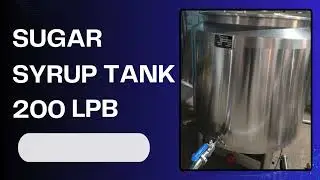 200 L Sugar Syrup Manufacturing Plant &ndash; Fully Automatic