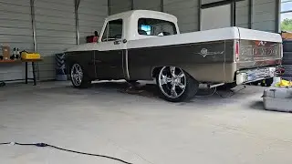F100 helper bags  completed / vinyl  spare tire cover