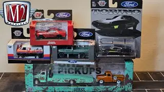 Let's open up some Diecast Cars M2 Machines Muscle power! Chevy, Ford Diecast Cars Unboxing Review!