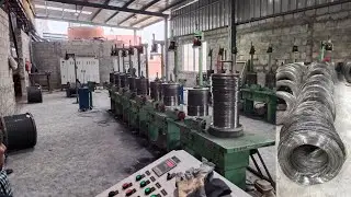 Binding Wire Making Process || Fine Wire || Thin Wire || देखिए पतला तार कैसे बनता है।