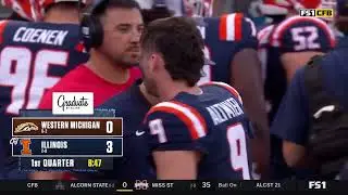Western Michigan vs Illinois Football Week 3 Full Game Replay | September 13, 2025 NCAA