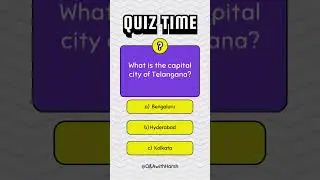 What is the capital city of  Telangana