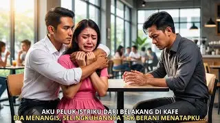 AKU PELUK ISTRIKU DARI BELAKANG DI KAFE. DIA MENANGIS, SELINGKUHANNYA TAK BERANI MENATAPKU...