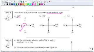 trig #1 rotation & reference angles