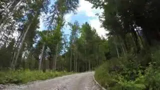 Monte Lussari MTB climb time lapse
