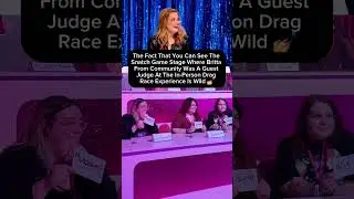 Seeing Britta&rsquo;s Snatch Game Stage #dragraceexp #fashion #rupaulsdragrace #trend