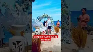 Beach Wedding/#beachwedding  #beachweddings  #shortsyoutube  #shortsvideo