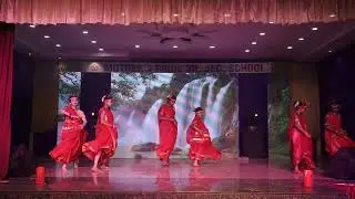 CG Folk Dance performance by Class 6th Girls || ANNUAL DAY 2025-26