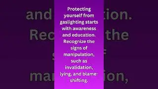 Gaslighting Awareness