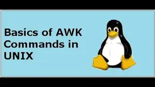 Tutorial#005 - Unix AWK Basic Commands |Interview Questions |Unix Tutorial| English| Beginners