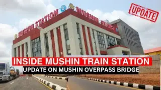 Inside Mushin Train Station | Update on Mushin Overpass | Lagos Redline Mass Transit