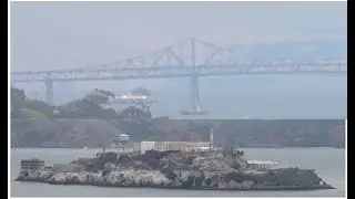 INA COOLBRITH PARK, ALCATRAZ ISLAND, EAST BROTHER LIGHT STATION,  July 13, 2025. San Francisco, CA