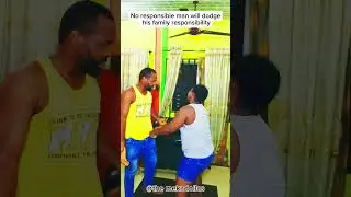 When he has money but refuse to provide for his family #familycomedy