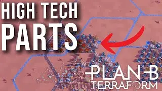 Plan B: Terraform Ep. 2 &mdash; High-Tech Parts, Recycling & TRAINS! (Rail Logistics to 1,000 Pop)