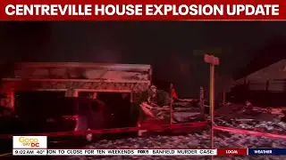 Centreville house explosion: Gas seeping through ground