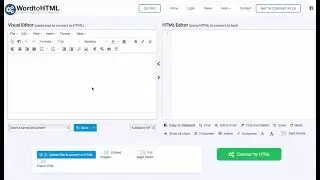 How to convert Text To HTML with simple step