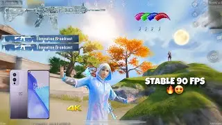 OnePlus 9 Stable 90 Fps 🤯/ OnePlus 9 Livik Gameplay 3.6 Update 🔥/ OnePlus 9 Pubg Test 2025/ PUBGM