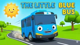 The Little Blue Bus | Super Simple Nursery Rhymes For Pre-school Kids