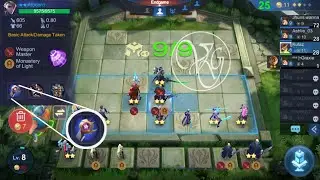 New Item Starfall Blade on 3 star Alucard! Easy win (Magic Chess Updated)