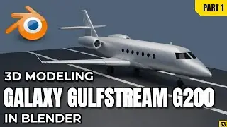 Modeling a Gulfstream G200 Jet in Blender &ndash; Part 1: Setup & Fuselage