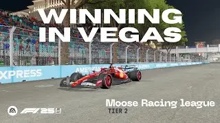 Victory Under the Lights! 🏆 | F1 25 Las Vegas | Moose Racing League