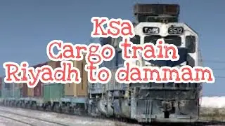 Saudi cargo train dammam to riyadh mix videos production