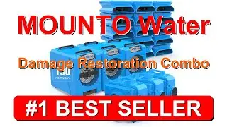 MOUNTO Water Damage Restoration Combo Package Deals (15* AM30LO Air Mover 3*AF500 - B0CRQ4PQSW