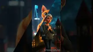 a little cat who goes on an adventure to defeat monsters. #facts #disney #midjourney #animated