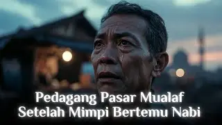 Kisah Sedih Pedagang Pasar: Mimpi Bertemu Rasulullah Bikin Dia Menangis Syahadat!