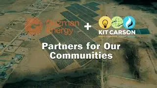 Drone Footage of the Taos Mesa Solar Array