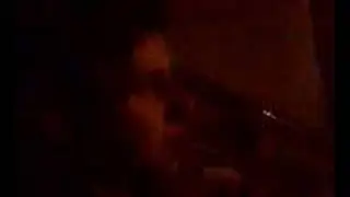 John and Tully ranting on a wet night out