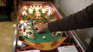 Williams GULFSTREAM pinball machine with overlay