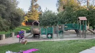 Afternoon walk at Garfield Park in South Pasadena, California