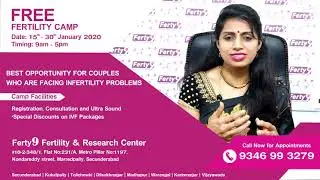 Free Fertility Camp, Call Now For Appointment: 9346993279 | Dr.Jyothi