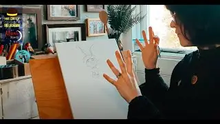 Learn to Draw Marnie Midnight with Laura Ellen Anderson #drawalong #drawingforkids