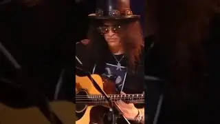 SLASH ao vivo solo com viol&atilde;o