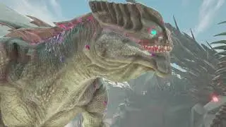 Ice & Forest Titan VS 2 King Titans | ARK Battle [Xbox One]